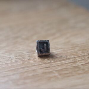 Pandora Alphabet Block Letter J charm